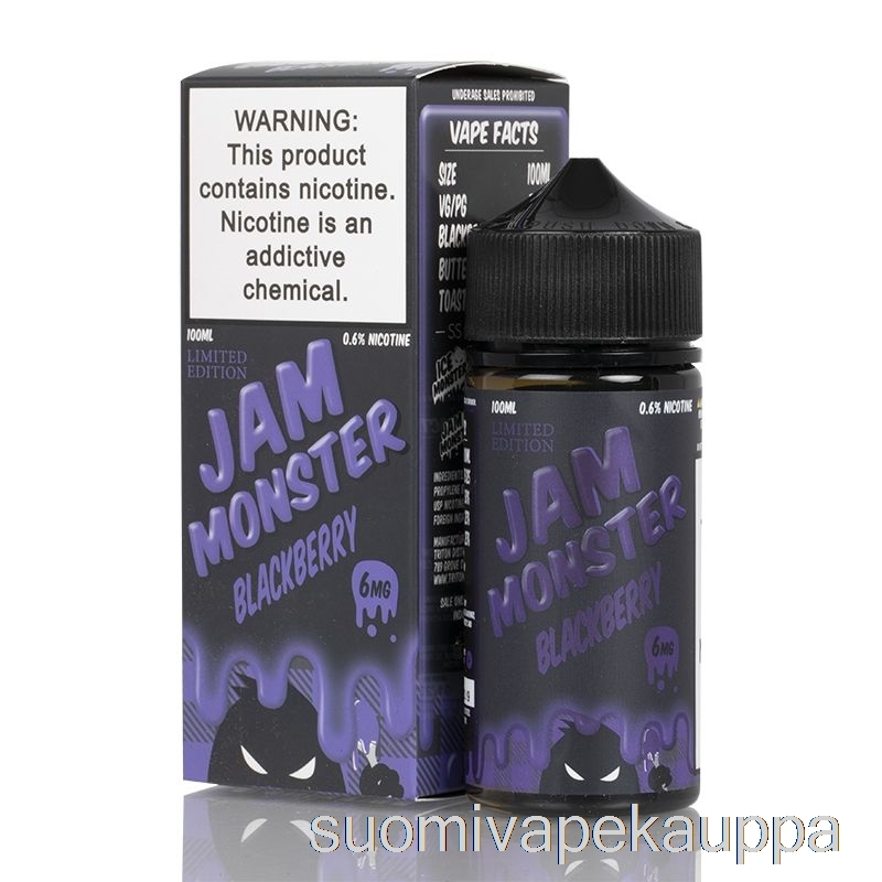 Vape Kauppa Blackberry - Jam Monster - 100ml 3mg